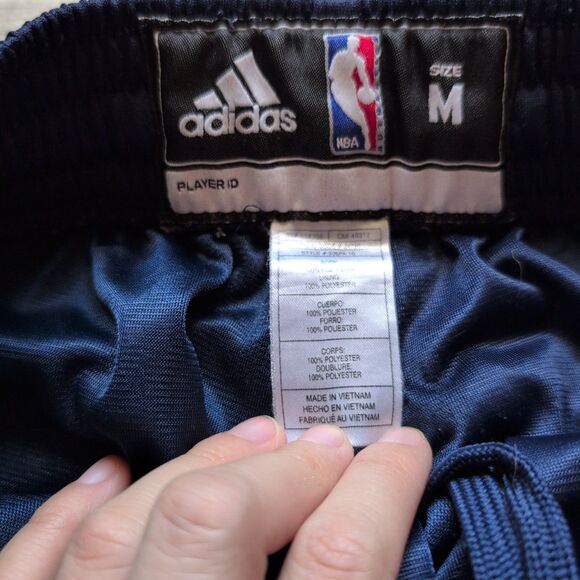 Utah Jazz Adidas NBA Basketball Shorts Men's M Player Issued Team - Picture 5 of 8